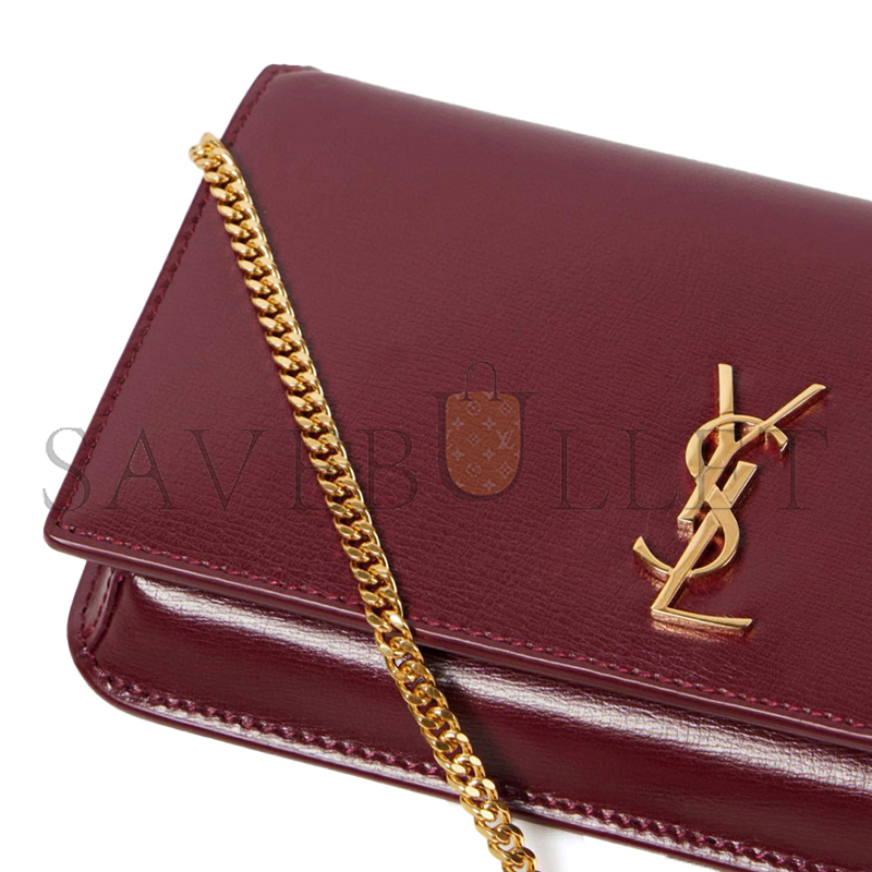 Y*L cassandre phone holder in smooth leather 635095 (18*11*2.5cm)